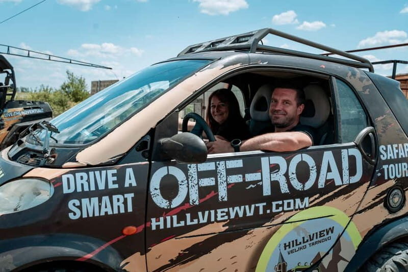 Veliko Tarnovo: Off-Roading in Jeep Daihatsu or Smart ForTwo - The Experience in Detail