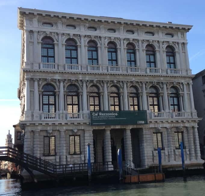 Venice: A short walk & the Ca' Rezzonico Museum in Japanese - A Detailed Look at the Tour: What to Expect  