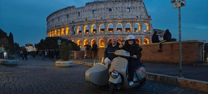 Vespa Sidecar Tour: Express Highlights of Rome - Detailed Breakdown of the Itinerary