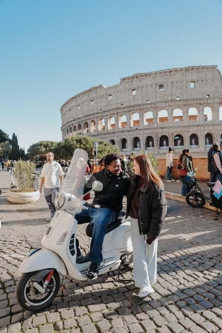 Vespa Tour in Rome Streets with Professional Photography - Authentic Experiences and Hidden Gems