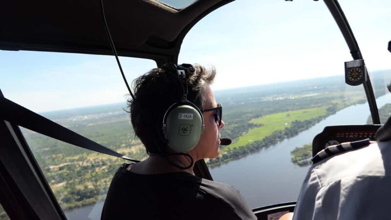 Victoria Falls: Helicopter Tour with Hotel Pickup - Key Points