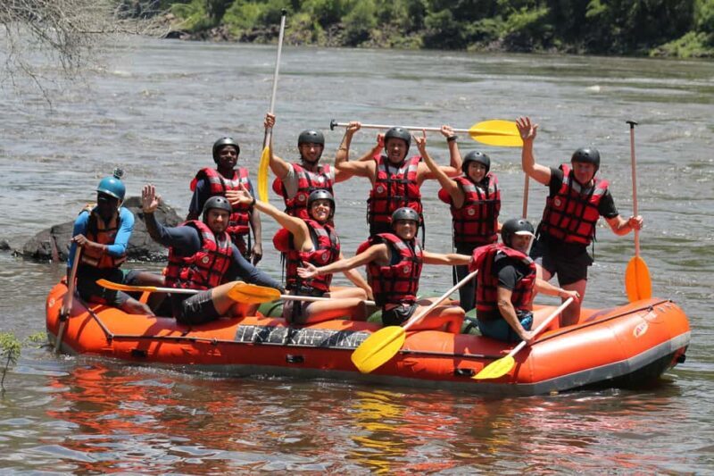 Victoria Falls: Zambezi Whitewater Rafting & Sunset Cruise - The Post-Rafting Lunch and Relaxation