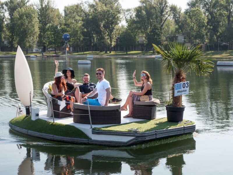 vienna-private-floating-island-e-boat-rental-on-danube