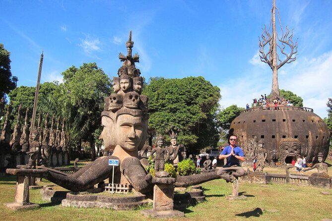 Vientiane by Bike Full-Day Private Tour with Buddha Park - Key Points