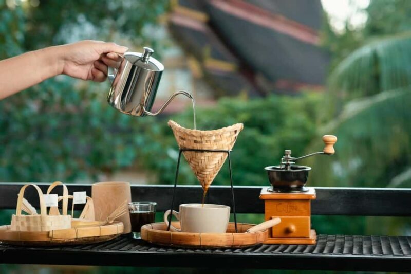 Vientiane: Self Bamboo Drip Coffee with Temple View - Vientiane: Self Bamboo Drip Coffee with Temple View – A Deep Dive