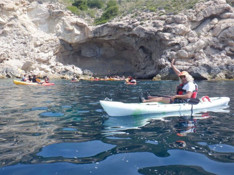villajoyosa-guided-kayak-tour-with-snorkeling
