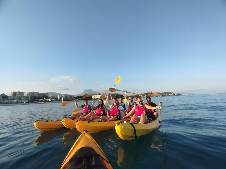 villajoyosa-moonlight-kayaking-and-dinner-under-the-stars