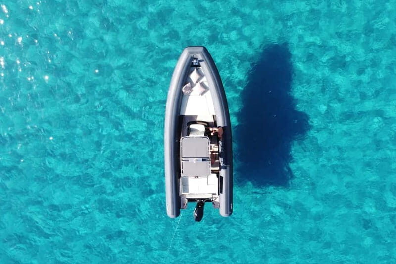 Villasimius: maxi RIB tour, 3 swim stops and snorkeling - Key Points