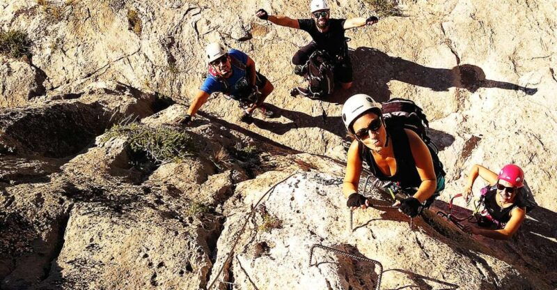 villena-half-day-guided-via-ferrata-sierra-de-la-villa