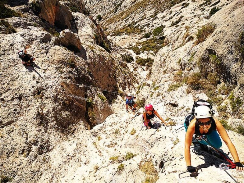 villena-half-day-guided-via-ferrata-sierra-de-la-villa