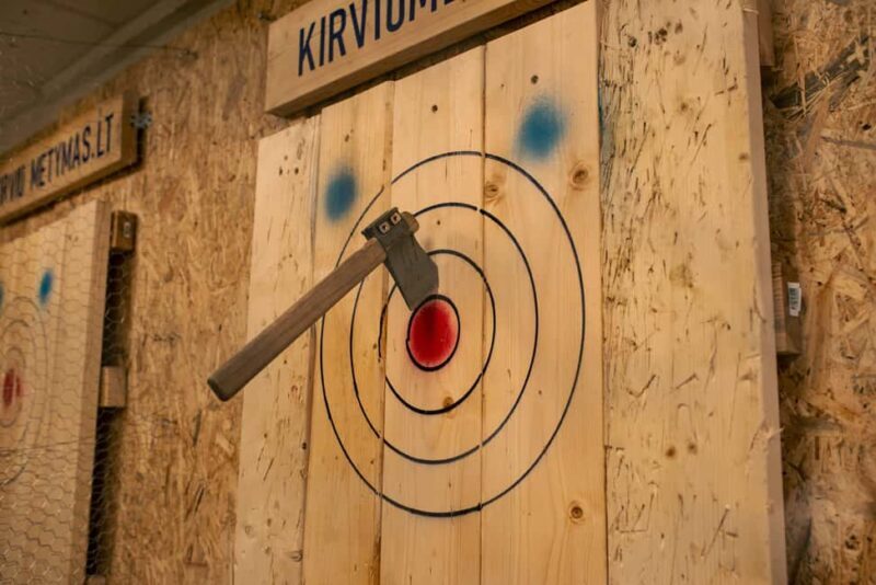 Vilnius: Indoor Axe-Throwing Experience - Key Points