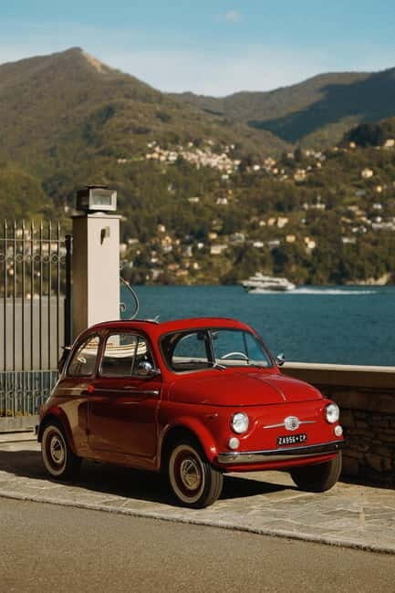 Vintage Fiat 500 Convertible Rental  Discover Lake Como with "Rosetta" 4h - Overview of the Experience