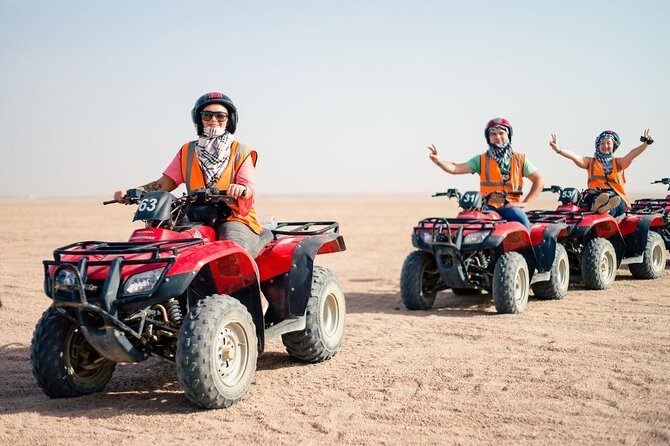 VIP adventure Quad ride 3 hours safari in Hurghada - Key Points