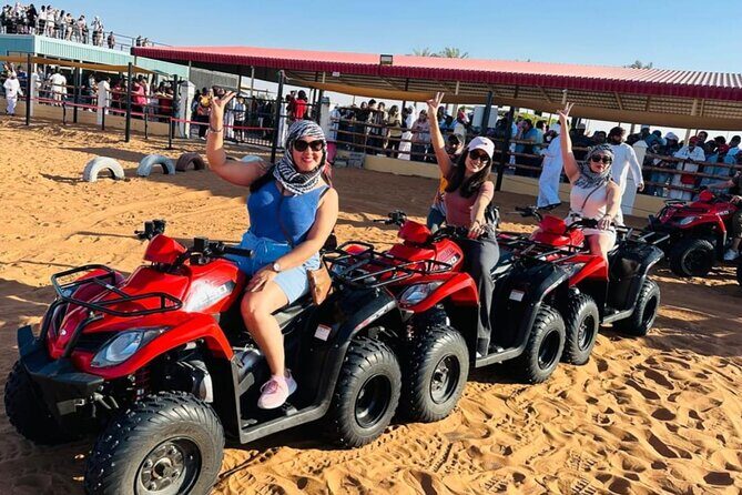 VIP Camp at Red Sand Safari with BBQ Dinner and ATV Ride - Key Points