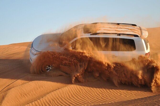 VIP Dubai Desert Safari with Quadbike,Sandboarding & BBQ dinner - Key Points