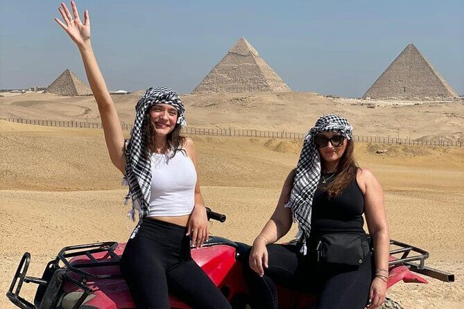 VIP Giza Pyramids,Sphinx,ATV bike,CamelRide,Shopping&DinnerCruise - Key Points
