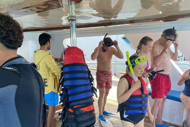 VIP Luxury yacht Snorkeling &Discover Orange Bay island _hurghada - The Marina and Boarding Experience