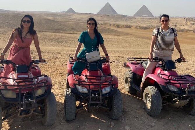 VIP Private GizaPyramids,Sphinx,Camel,QuadBike&Inside 3rd Pyramid - A Deep Dive into the Experience