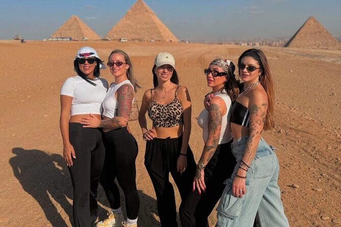ViP Private Tour Giza Pyramids,Sphinx,camel ride , inside Pyramid - Key Points