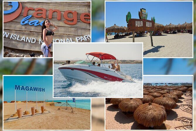 Vip Speed Boat TAXI Transfer To Wonderful Island - Hurghada - Key Points