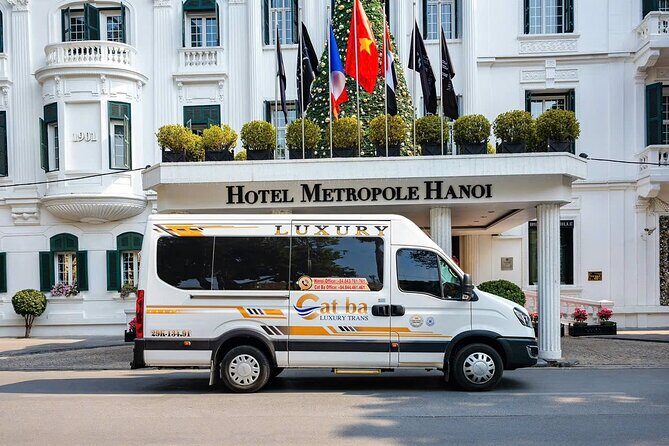 VIP VAN : Hanoi to cat ba or Return by Luxury van - Experience the Comfort of Hanoi to Cat Ba with a Luxury Van Service