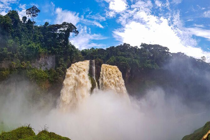 Visit of the Ekom Nkam waterfalls from Douala - Exploring the Journey to Cameroon’s Most Beautiful Waterfalls