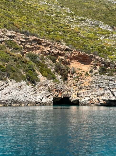 Vlora: Grama Bay and Blue Cave Speedboat Tour Adventure - The Itinerary in Detail