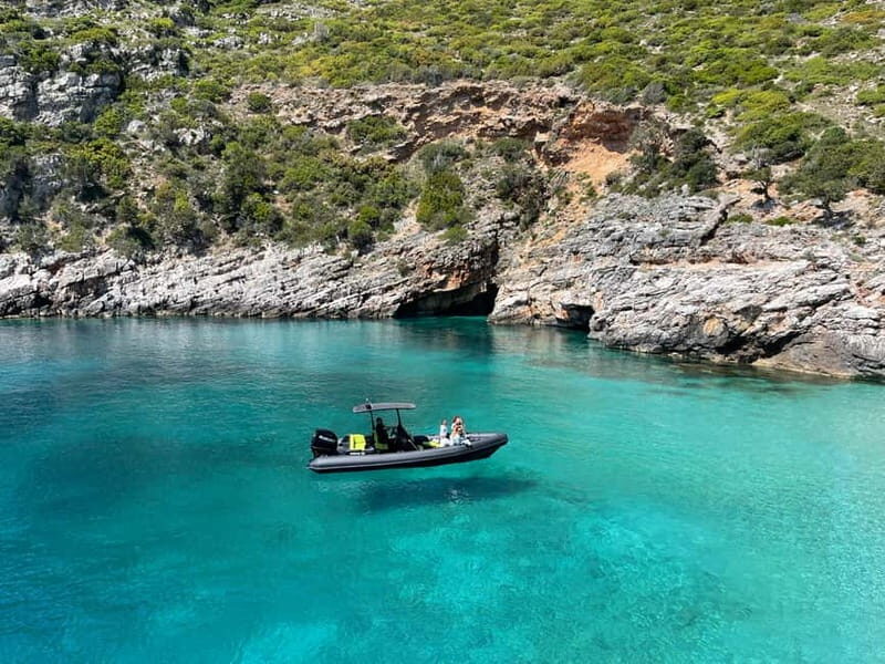 Vlore: Private Speedboat Tour to Haxhi Ali Cave - An Authentic Adventure Along the Albanian Coast