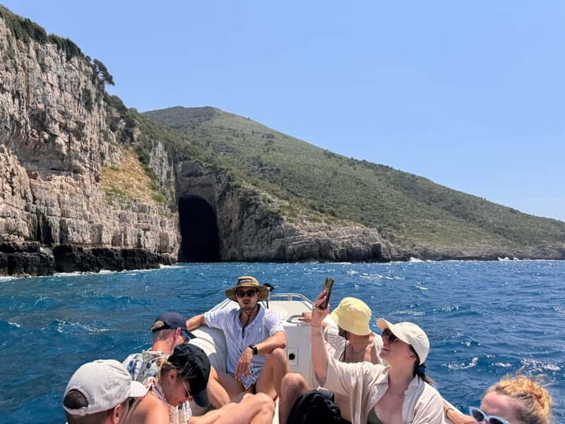 Vlore: Speedboat to Sazan Island, Haxhi Ali Cave & Karaburun - Key Points