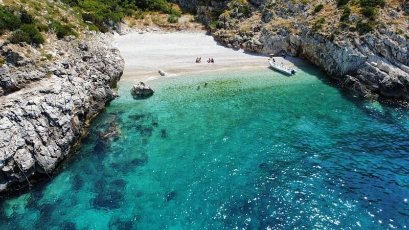 Vlorë: Speedboat Trip to Grama Bay w/ Snorkeling & Swimming - Key Points
