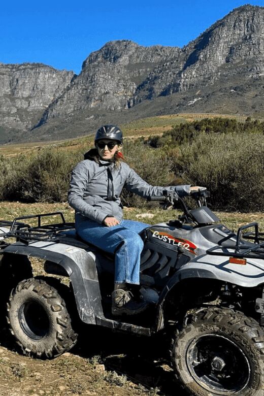 Vrede en Lust Wine Estate: 1H Quad Bike Trail - An Authentic Look at the Quad Bike Experience