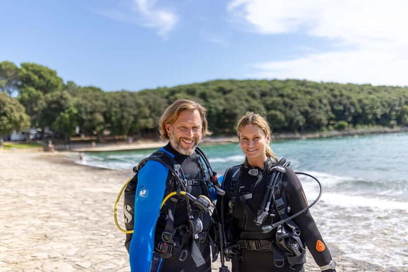 Vrsar: Start your diving experience  internationally recognized diving license - Key Points