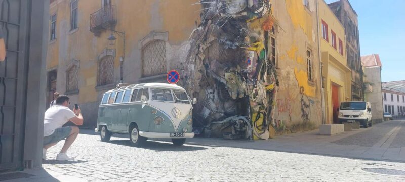 Vw Kombi highlights tour & best views to Porto - The Route and Stops