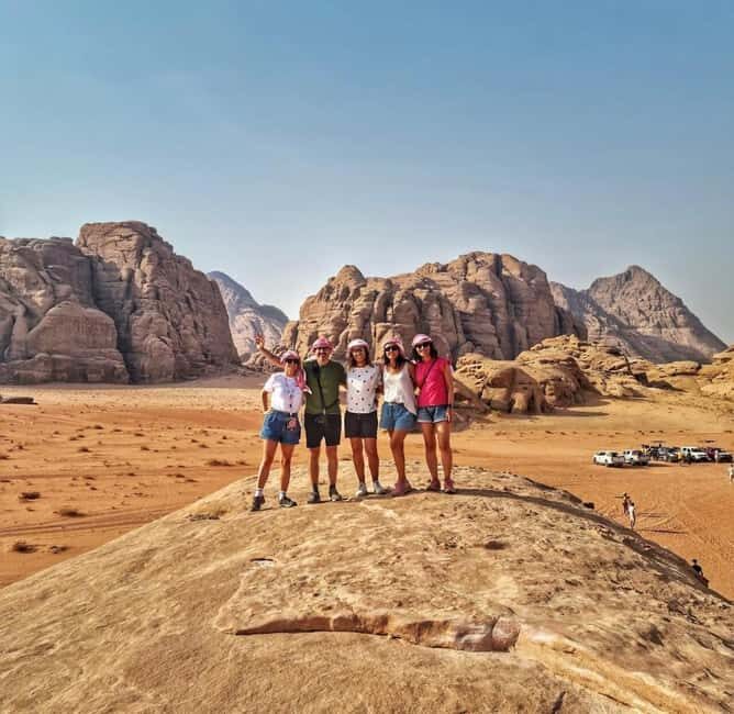 Wadi Rum: Half-Day Jeep Tour with Dinner and Camp Stay - Key Points