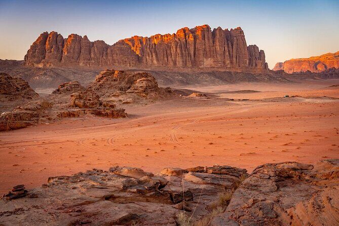 Wadi Rum Overnight 3-Hour Small Group Scenic Desert 4WD - Key Points