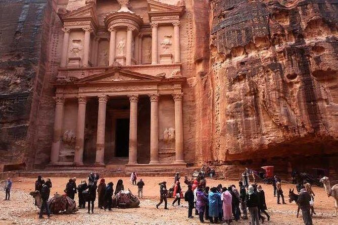 WadiRum & Petra Tour 02 Days / 01 Night From Eilat border - Key Points