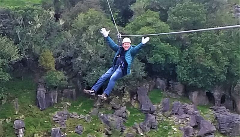 Waitomo Caves 1-Kilometer-Long Zipline Tour - Key Points