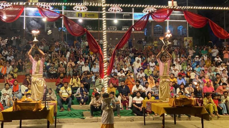 Walking through narrow street and exploring Ghats - Sampling Local Food and Visiting Vibrant Cafes