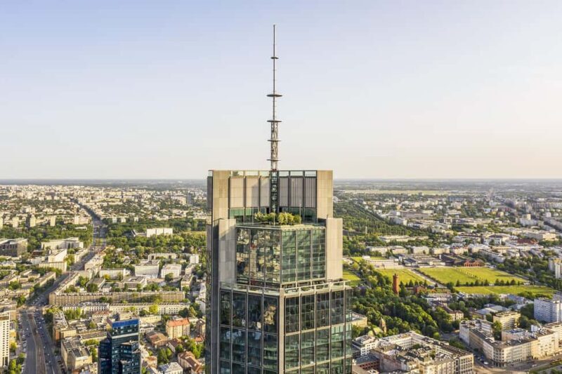 Warsaw: Highline Warsaw Entry With 360° Views & Rooftop Bar - The Sum Up