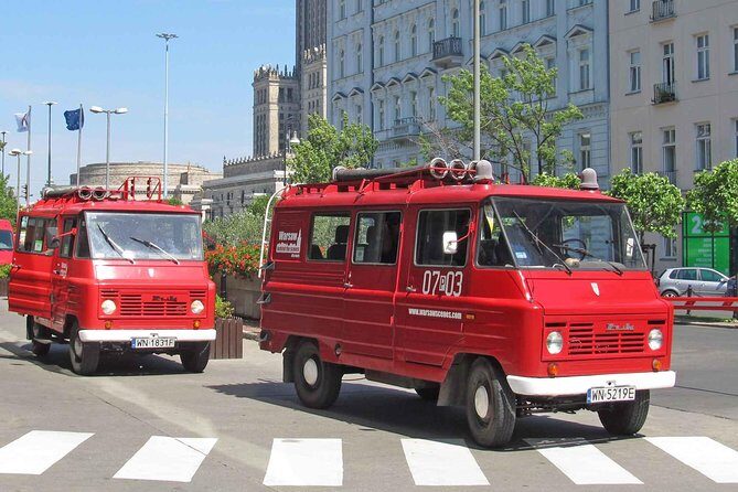Warsaw Layover Tour (Chopin Airport) by retro minibus - An Authentic Way to See Warsaw During a Short Stay