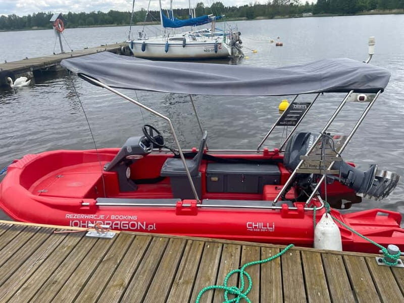 Warsaw: Zegrze Lake Motorboat Rental with Fuel - Key Points