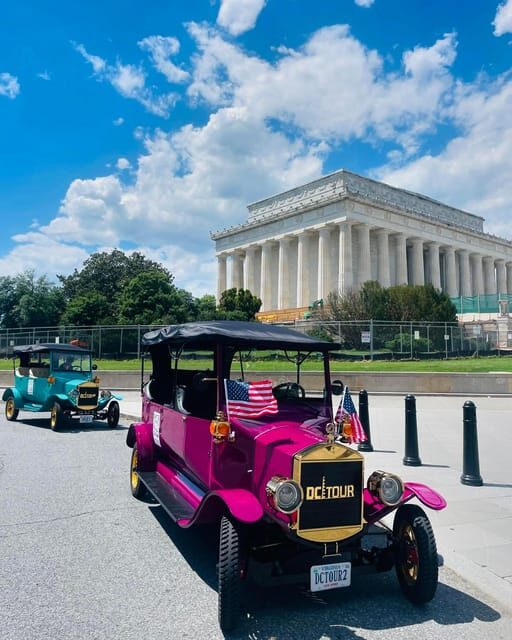 Washington, DC: Day & Night Electric Cart & Vintage Car Tour - Exploring the Monuments in Comfort and Style