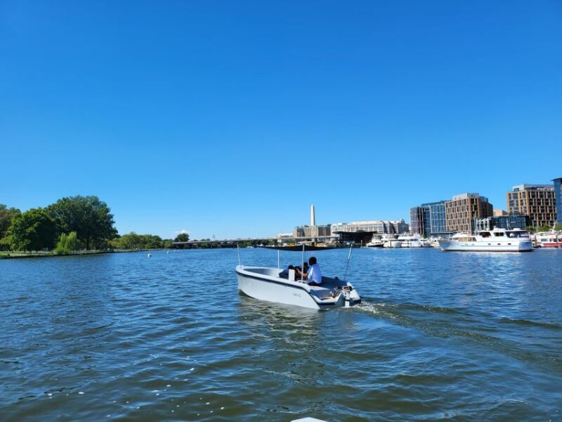 Washington DC: The Wharf Self-Driven Boat Tour with Map - A Unique Way to See Washington DC
