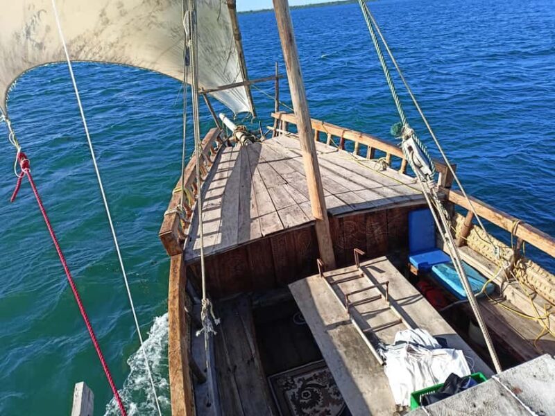 Wasini: Snorkelling & Dolphin Watching on a Dhow & Visit - Setting Sail in Comfort and Style