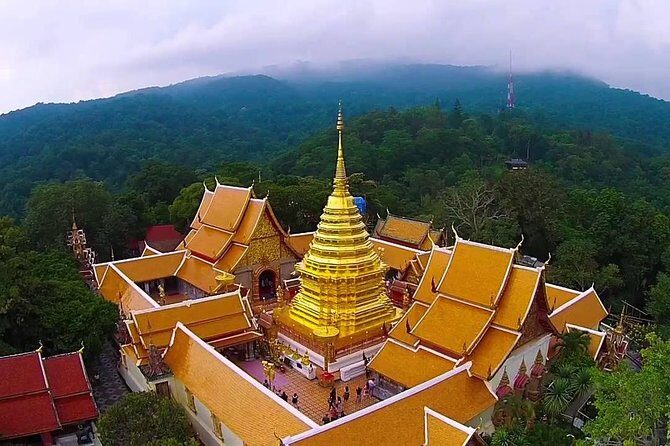 Wat Doi Suthep and Thai Handicraft Tour from Chiang Mai - Discovering Chiang Mai’s Charm: Wat Doi Suthep and Thai Handicraft Tour