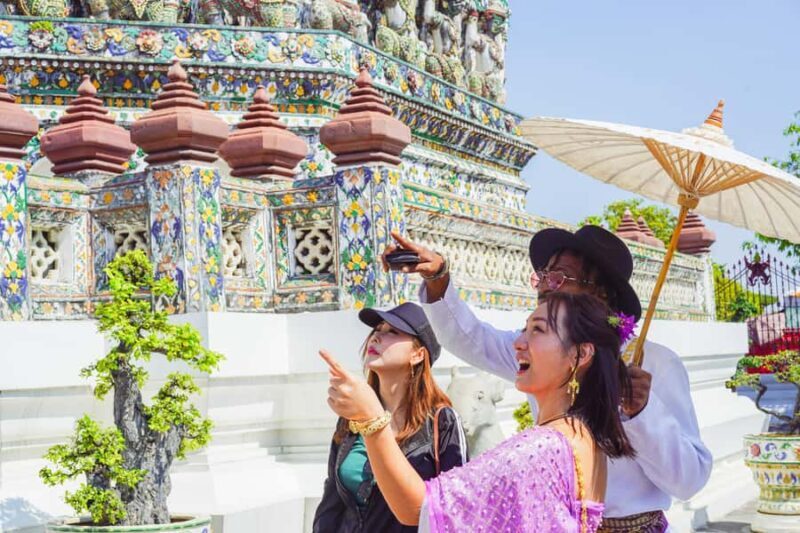Wat Pho, Wat Arun & Flower Market Walking Tour in Bangkok - The Sum Up