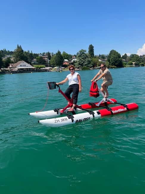 Waterbike on Lake Zurich - Key Points