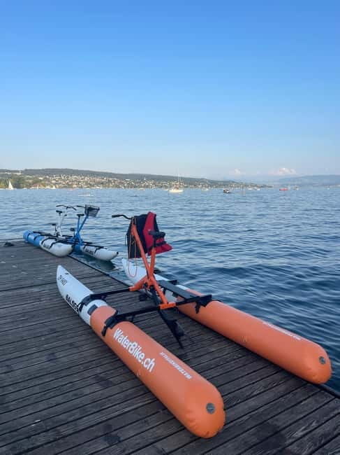 Waterbike on Lake Zurich - What Is a WaterBike on Lake Zurich?