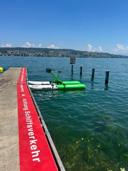 Waterbike on Lake Zurich - Safety and Practical Considerations