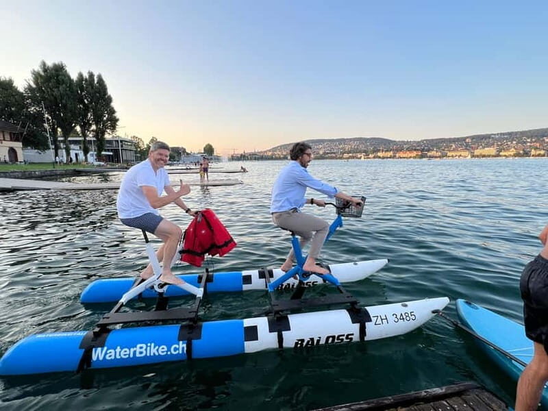 Waterbike on Lake Zurich - FAQ